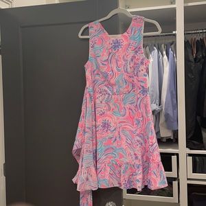 Lilly faux wrap dress